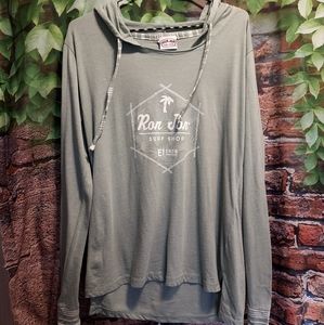 Ron Jon Surf Shop Lightweight Long Sleeve Hooded Sweatshirt
